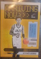Keyonte George [Winter] #6 Basketball Cards 2023 Panini Hoops Arriving Now Prices