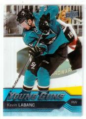 Kevin Labanc [Clear Cut] Hockey Cards 2016 Upper Deck Prices