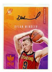 Dylan Windler [Citrine] Basketball Cards 2019 Panini Court Kings Fresh Paint Autographs Prices