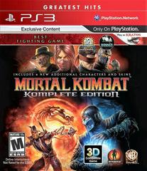 Mortal Kombat Komplete Edition [Greatest Hits] Playstation 3 Prices