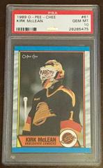 Kirk McLean Hockey Cards 1989 O-Pee-Chee Prices