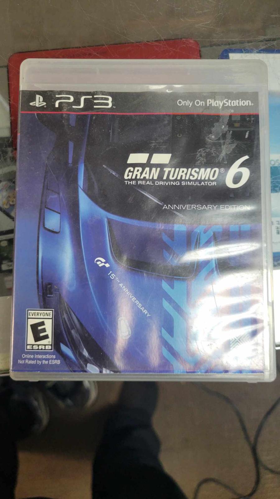 Gran Turismo 6 Anniversary Edition Item, Box, and Manual Playstation 3