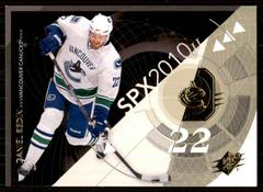 Daniel Sedin #97 Hockey Cards 2010 SPx Prices
