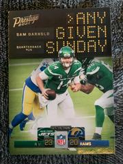 Sam Darnold #AGS-SD Football Cards 2021 Panini Prestige Any Given Sunday Prices