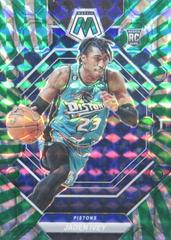 Jaden Ivey [Green Swirl] #216 Basketball Cards 2022 Panini Mosaic Prices