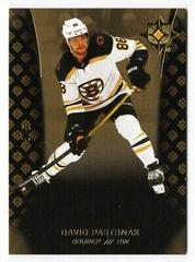 David Pastrnak [Onyx Black] #21 Hockey Cards 2020 Ultimate Collection Prices
