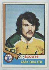 Gary Coalter Hockey Cards 1974 Topps Prices