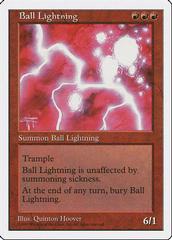 Ball Lightning Magic 5th Edition Prices