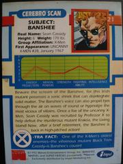 Back | Banshee Marvel 1992 X-Men Series 1