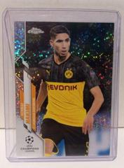Achraf Hakimi [Speckle Refractor] Soccer Cards 2019 Topps Chrome UEFA Champions League Prices