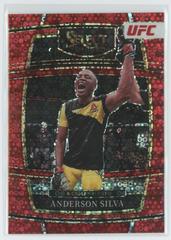 Anderson Silva [Red Disco] Ufc Cards 2022 Panini Select UFC Prices