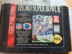 Cartridge (Front) | Tecmo Super Bowl II Special Edition Sega Genesis