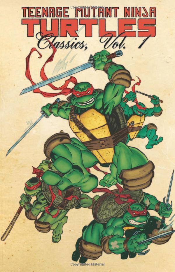 Teenage Mutant Ninja Turtles Classics [Paperback] #1 (2012) Comic Books Teenage Mutant Ninja Turtles Classics