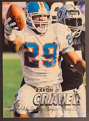 Aaron Craver [Traditions Crystal] #347 Football Cards 1997 Fleer Prices