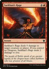 Sarkhan's Rage [Foil] Magic Dragons of Tarkir Prices