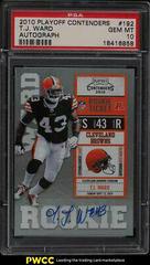 T.J. Ward [Autograph] Football Cards 2010 Playoff Contenders Prices