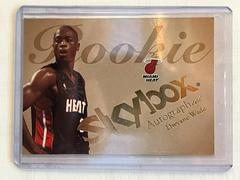 Dwyane Wade #75 Basketball Cards 2003 Skybox Autographics Prices