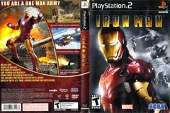 Slip Cover Scan By Canadian Brick Cafe | Iron Man Playstation 2