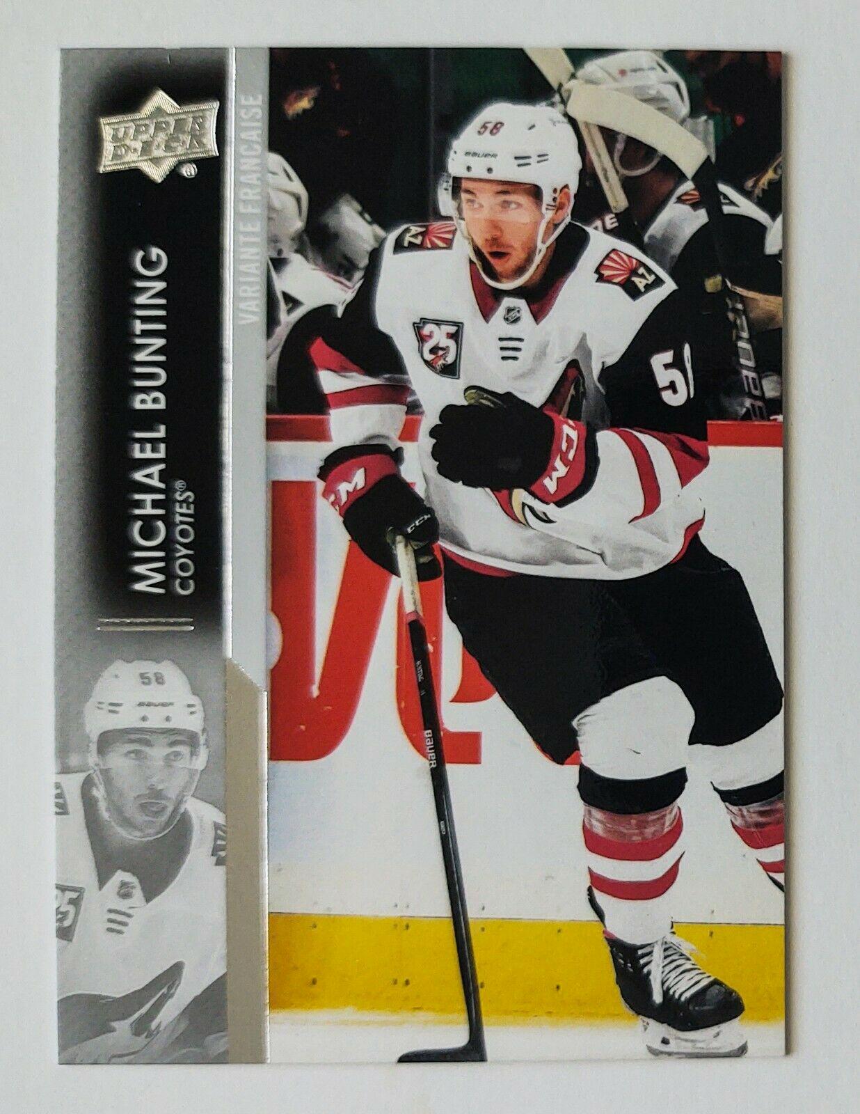 Michael Bunting [French] #7 Prices | 2021 Upper Deck | Hockey Cards
