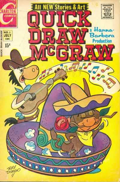 Quick Draw McGraw #5 (1971) Comic Books Quick Draw McGraw