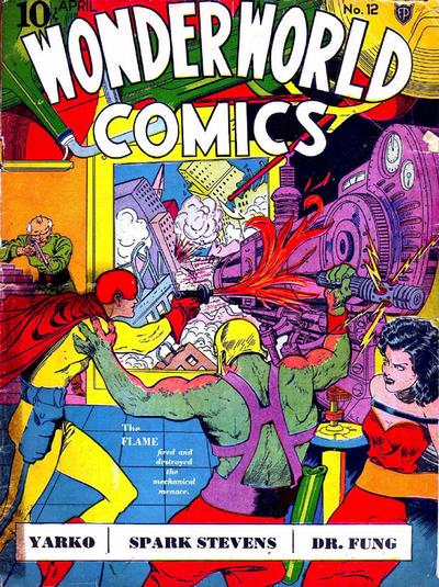 Wonderworld Comics #12 (1940) Comic Books Wonderworld Comics