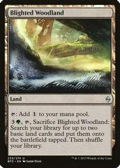 Blighted Woodland [Foil] Magic Battle for Zendikar Prices