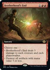 Brotherhood's End [Extended Art] #335 Magic Brother's War Prices