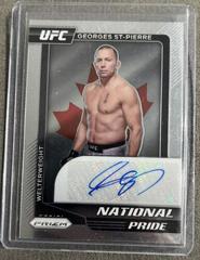 Georges St Pierre #NP-GSP Ufc Cards 2021 Panini Chronicles UFC National Pride Signatures Prices