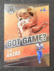 Cam Akers #GG-9 Football Cards 2021 Panini Mosaic Got Game Prices