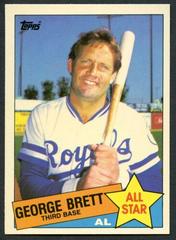 George Brett #703 Baseball Cards 1985 Topps Tiffany Prices