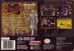 Hagane - Back | Hagane The Final Conflict Super Nintendo