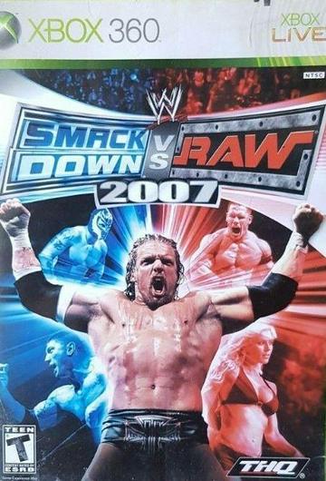 WWE Smackdown vs. Raw 2007 Cover Art