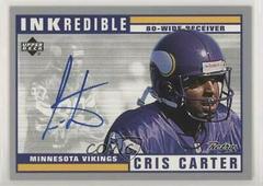 Cris Carter Football Cards 1999 Upper Deck Retro Inkredible Prices