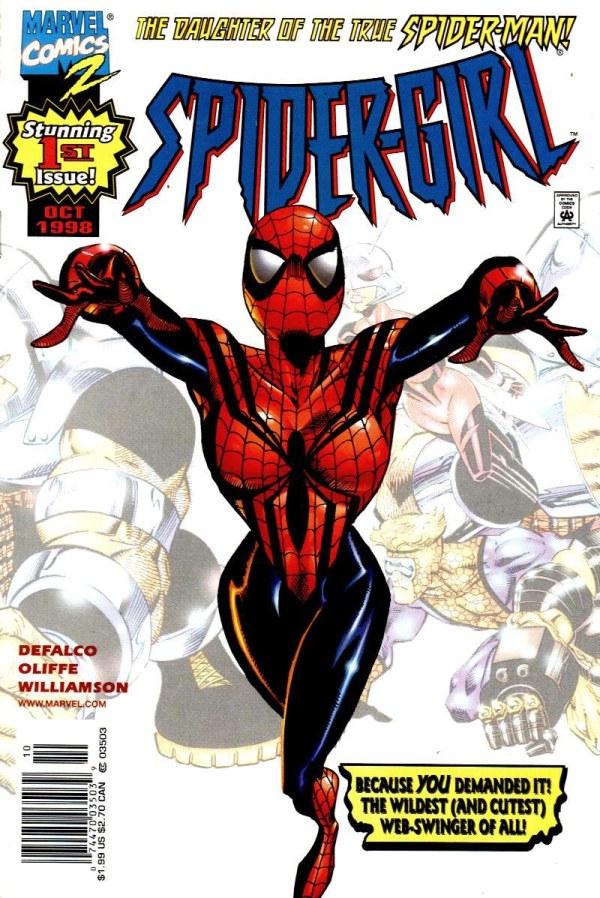 Spider-Girl [Newsstand] #1 (1998) Comic Books Spider-Girl