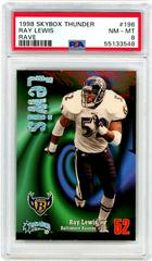 Ray Lewis [Rave] #196 Football Cards 1998 Skybox Thunder Prices