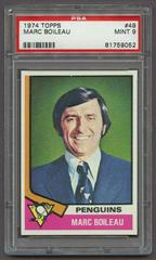 Marc Boileau Hockey Cards 1974 Topps Prices