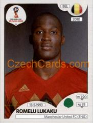 Romelu Lukaku [Black Back] Soccer Cards 2018 Panini World Cup Stickers Prices