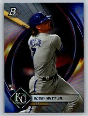 Bobby Witt Jr. Baseball Cards 2022 Bowman Platinum Prices