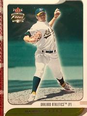 Barry Zito #47 Baseball Cards 2002 Fleer Focus JE Prices