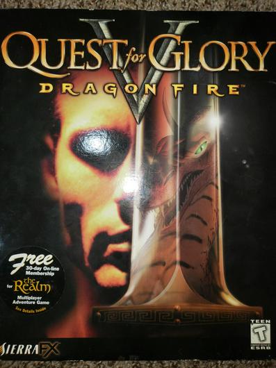 Quest for Glory V: Dragon Fire Cover Art