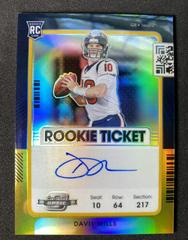 Davis Mills [Autograph Gold] #123 Football Cards 2021 Panini Contenders Optic Prices