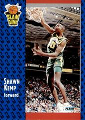 Shawn Kemp #231 Basketball Cards 1991 Fleer Prices