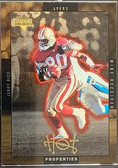 Jerry Rice/JJ Stokes #HT-2 Football Cards 1996 Upper Deck Hot Properties Prices