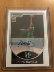 Glen Davis [Refractor Autograph] Basketball Cards 2007 Bowman Chrome Prices