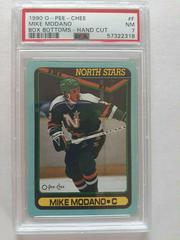 Mike Modano Hockey Cards 1990 O-Pee-Chee Box Bottoms Hand Cut Prices