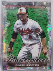 Gunnar Henderson [Lava] #BM-5 Baseball Cards 2023 Bowman's Best Masterpieces Prices