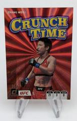 Zhang Weili [Purple Laser] #6 Ufc Cards 2022 Panini Donruss UFC Crunch Time Prices