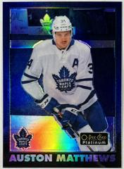 Auston Matthews [Blue] #R-2 Hockey Cards 2020 O Pee Chee Platinum Retro Prices
