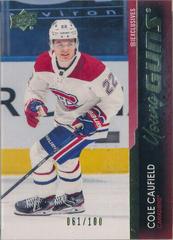 Cole Caufield [Exclusives] #201 Hockey Cards 2021 Upper Deck Prices