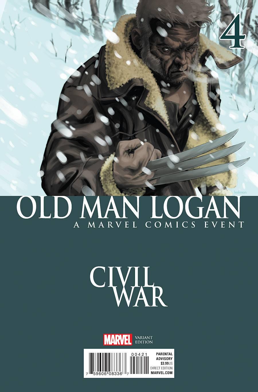 Old Man Logan [Andrasofszky] #4 (2016) Comic Books Old Man Logan